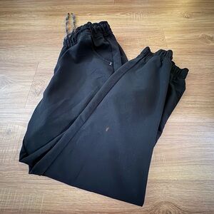 Jaanuu 5 pocket Black jogger scrub pants